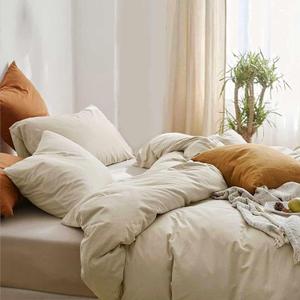 Beige Boho Comforter King Size, 3 Piece Soft Light Khaki Modern Bedding Set & Collections, Lightweight All Season Bed Quilt Blanket with 2 Pillow Shams for Women Men (Wheat)