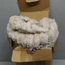 BEDELITE Fleece Blanket Full Size  3D Ribbed Jacquard Soft and Warm Decorative Fuzzy Blankets  Cozy, Fluffy, Plush Lightweight Throw Blankets for Couch, Bed, Sofa(Linen, 84x90 inches)