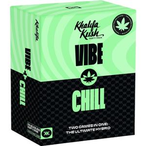 Wiz Khalifa Kush Weed Party Game VIBE & CHILL | Adult Party Card Game (2 Games in 1) | Chill Party Game to Live the High Life for House Parties, 420 Social Gatherings & Game Nights with Friends