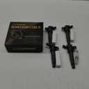 Set of 4 Ignition Coil Pack and Spark Plugs Fits for 2007 2008 2009 2010 2011 2012 2013 Nissan Altima Versa Sentra Rogue Cube NV200 2.5 1.8 1.6 2.0 L4 Spark Plugs Coil Packs Replaces# UF549 & 9029