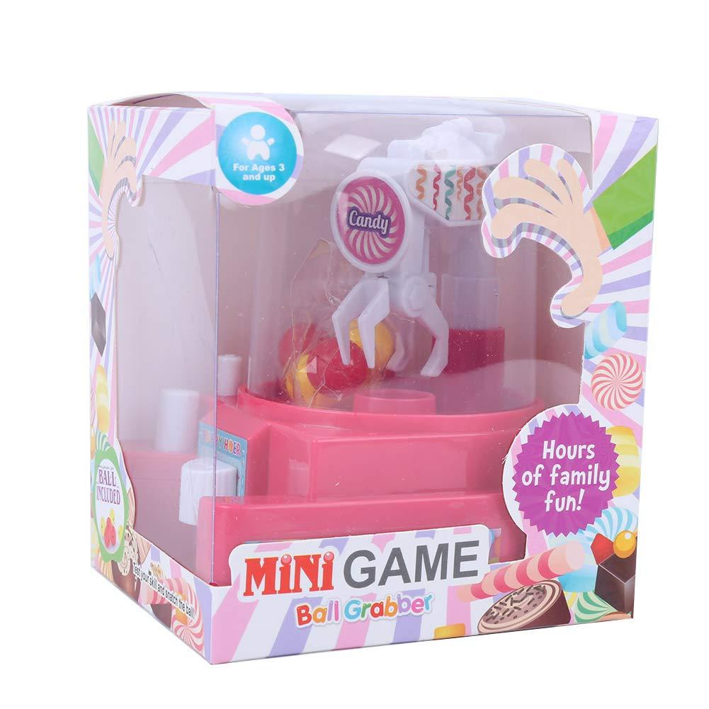 Mini Catching Balls Toy, Manual Mini Doll Machine Kids Mini Claw Machine Catching Balls Toy Great Gifts for Boys & Girls