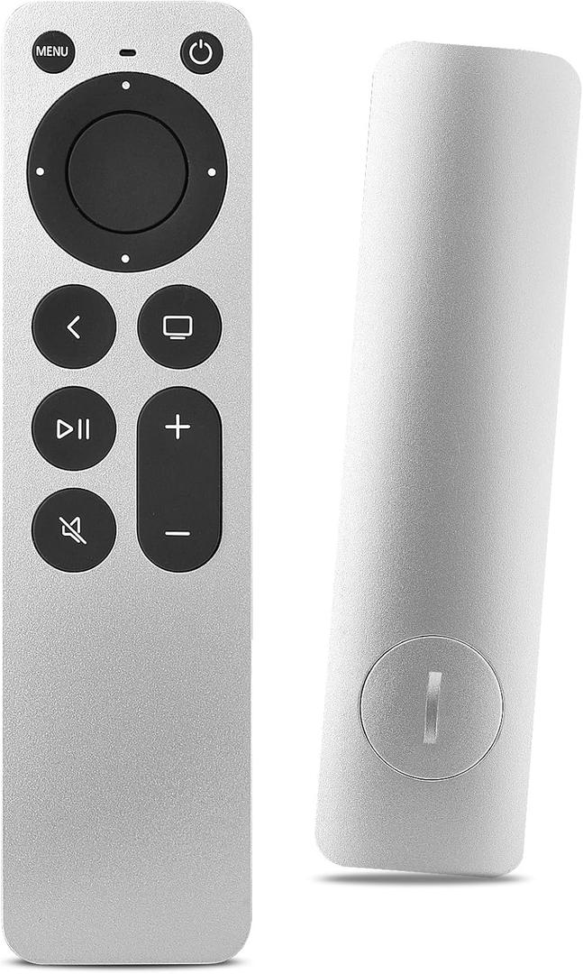 Replacement Remote Control for All Apple TVs: for Apple 4K/ Gen 1 2 3 4/ HD A2169 A1842 A1625 A1427 A1469 A1378 A1218 with TV Control Function