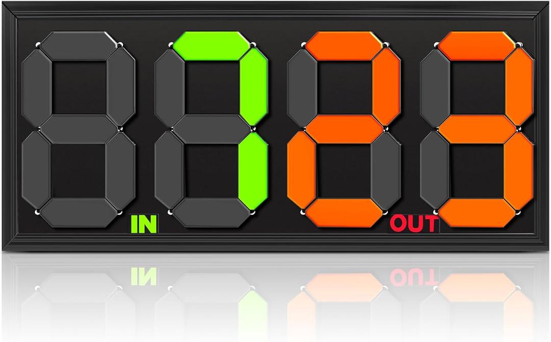 Football Soccer Manual Substitution Board Portable Scoreboard Double Sided Display Manual Scoreboard with a Handbag for Referee Change Player Additional Time Tennis Basketball Baseball