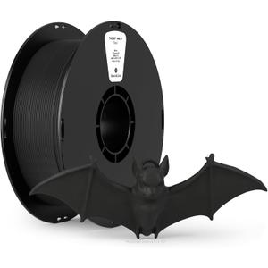 kexcelled Matte ABS Filament 1.75mm Black, Matte 3D Printer Filament ABS 1kg,High Heat Resistance, Dimensional Accuracy +/- 0.03mm, Fit Most FDM Printer