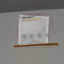 Shower Splash Guard Kit, Large Splash Guards for Bathtub Waterproof Self-Adhesive Shower Corner Guards to Keep Water in Shower or Bath, Pack of 2 (9.25 x 9.25 inches) (White)