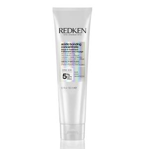 Redken Acidic Bonding Concentrate Hair Mask  Hydrating 5 Minute Liquid Mask, Bond Building & Strengthening, For Dry, Damaged Hair, 1 Fl Oz