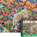 Antelope - 1000 Piece Puzzle for Adults, Drive-in Movie Jigsaw Puzzles 1000 Pieces - 1000 Pieces High Resolution, Matte Finish, Smooth Edging, No Dust Puzzle