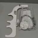 Bidet Attachment for Toilet, Slim Bidet 3/8 Copper Tee Non Electric Self Cleaning Dual Nozzle Toilet Attachment,Clean Bidet for Feminine Wash,White