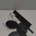 4PCS Doll Stand Compatible with American Girl Accessories,Fit 15, 16, 17, 18, 19, 20, and 21 inch Dolls, Waist 2" - 4",Black