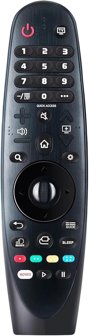 AN-MR19BA Replace Infrared Remote Control Compatible with LG TV 65UM7300AUE 65SM8600PUA 75SM8670PUA 55SM9000PUA 55UM7300AUE 75UM7570PUD 65UM7300PUA 65SM9000PUA 70UM7370PUA 55SM9000PUA 49UM7300PUA