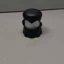 OTOTO Gracula Garlic Crusher, Garlic Mincer, Also for Ginger, Nuts, Chili, Herbs - Twist Top Mincer & Easy Squeeze Manual Press Peeler, Goth Gifts