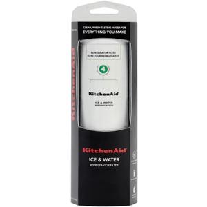 KitchenAid Refrigerator Ice and Water Filter 4 - KAD4RXD1, Single-Pack, Green