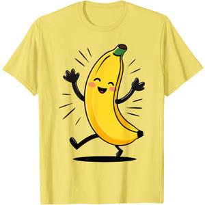 Banana Costume Funny Banana Shirt Men Kids Boys Bananas T-Shirt, Size M