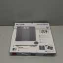 Taylor Glass Textured Paint Herringbone Design Digital Bathroom Scale, Gray, 5273274