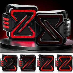 Daikokuya Sequential Led Tail Lights Fit for 2007-2018 Jeep Wrangler JK JKU