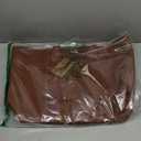 Vintage Genuine Leather Tote Bag Handbag Shopper Purse Shoulder Bag for Women Office Laptop Bag (Brown)