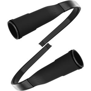 2PCS 25" Flexible Vacuum Crevice Attachment Tool | Attachment for Vacuum Hoses Extendable Bendable Nozzle for 1-1/4" or 1-3/8" (32mm-35mm) Vacuum Flat Slot Nozzle Interface for Car Home Cleaning