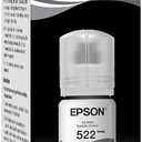 EPSON 522 EcoTank Ink Ultra-high Capacity Bottle Black (T522120-S) Works with EcoTank ET-2720, ET-2800, ET-2803, ET-2840, ET-4700, ET-4800, ET-4810