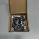 M8-1.25 x 45mm Flanged Button Head Socket Cap Screws (12 Pcs), 304 Stainless Steel 18/8, Black Oxide Coated, Allen Hex Drive, Fayeploo (With Hex Wrench)