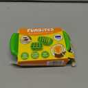 FUNBITES Sandwich Cutter for Kids Lunch, Mini Cookie Cutters, Bento Box Accessories, Cuts Food into Bite-Size Shapes for Toddler Lunch, Great for picky eaters - Green Squares 1pk