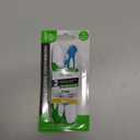 Blue-Green Travel Toothbrush Kit (2 Pack-Soft) - Portable, Folding, Collapsible, Built-in Cover, Perfect for Hiking, Camping, and Traveling