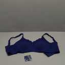 Vertvie Womens Seamless Bras No Underwire Supportive Wireless Push Up Full Coverage Bralette Comfort Scalloped T-Shirt Bra, Large 