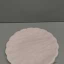 30 Pcs Pink Paper Plates 9.5 In Pink Easter Plates Scalloped Party Plate with Shell Edge for Wedding Mother's Day Birthday Bridal Shower Girl Baby Shower