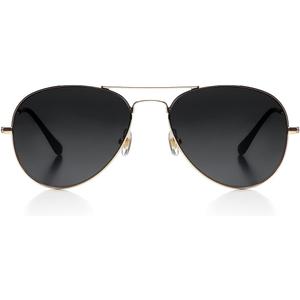 isheep Classic Gold Aviator Sunglasses Unisex Metal Frame, Luxury Gold-Plated Temples, UV400 Protection, Durable & Stylish Eyewear
