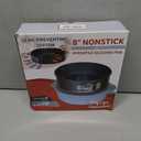 8 Inch Springform Cake Pan NONSTICK - Cheesecake Pan with Silicone Sleeve  NO LEAKS in Water Bath - No Foil Wrap Needed - Easy Cake Release  Sturdy Build - Heavy-Gauge Carbon Steel 0.4 mm