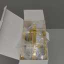 2 Tier Corner Bathroom Counter Organizer, Cosmetic Skincare Organizer, Bathroom Countertop Perfume Tray Vanity Organizer, Kitchen Spice Corner Storage Shelf | Bathroom Countertop, Perfume Tray, Vanity Organizer, Kitchen Spice (Gold)