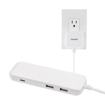 PHILIPS USB POWER STRIP 6FT 4 USB