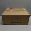 SENSARTE Ceramic Nonstick Stock Pot with Lid, 2.6/4.5/6.6/8.5 QT Soup Pot Casserole Pot, Non-toxic Healthy Pasta Pot, Large Cooking Pot Stew Pot, Induction Compatible, PFOA PFAS PTFE Free, White