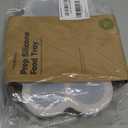 KeaBabies Silicone Food Freezer Trays with Lid, 2oz x 10 Pods Baby Food Storage Containers, Easy Puree Meal Prep, Breast Milk Silicone Freezer Molds, Dishwasher, Microwave Safe, BPA-Free (Chai Latte)