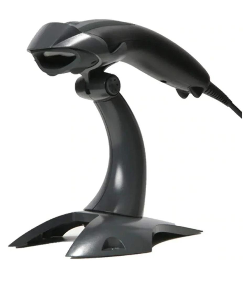 Honeywell 1400G Voyager Linear/AreaImaging Scanner with USB Host Interface, 2D Rigid Present Stand, 4.0/5.5 V DC, 400 mA, Black