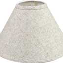 Aspen Creative 58703 Transitional Hardback Empire Shape UNO Construction Lamp Shade in Beige, 11" Wide (4" x 11" x 7")
