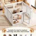 Dog Playpen, 8 Panel Dog Play Pen Indoors, Portable Puppy Playpen