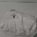 Cotton Terry Robes for Women and Men, Terry Shawl Collar Bathrobe, ONE SIZE - UNISEX Men & Women Spa Robe (White)