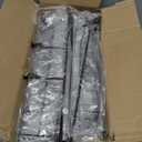 YIYYZI Greeting Card Display Stand, 4Tier Greeting Card Organizer for Cards, Postcard, Photos, Brochure, Sticker, Trading Cards, Metal & Wooden Retail Display Rack for Vendors Counter Retail (Black)