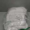 Pureegg Rectangle Table Cloth 60" x 102"  Durable Polyester Tablecloth Offers Reusable & Washable Protection, Ideal for Outdoor Party, Picnic, Wedding, Banquet and Birthday, 12 Pack, White