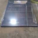 Black Bathroom Mirror 60X40 Inch, Black Metal Framed Mirror for Wall, Rounded Rectangle Matte Bathroom Vanity Mirror with Tempered Glass, Anti-Rust, Horizontal/Vertical