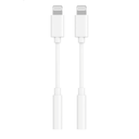 Apple Lightning to 3.5 mm Headphone Jack Adapter, 2 Pack iPhone 3.5mm Headphone Aux Audio Converter Dongle Adapter Compatible for iPhone 14 13 12 11 Pro Max XS XR X 8 7 6