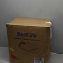 Bedlore 4-Inch Queen Mattress Topper for Back Pain - Dual Layer Medium Support (2" Gel Memory Foam + 2" Cooling Fluffy Pillow Top Pad), Breathable & Pressure Relief (White)