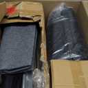 Sauna Box, Portable Steam Sauna, Portable Sauna for Home with 3L 1200W Steamer, 9 Levels, Folding Chair, Extra Large Size (2.6' x 2.6' x 5.9'), Full Body Sauna Tent for Relaxation, Detoxification (Black)