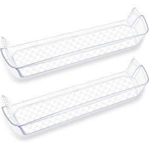 2Pcs MAN62570401 Refrigerator Door Basket Compatible with LG Door Shelf Bin LTCS20020S/00, LTCS20020W/00, LTCS20030S/00, etc, and Kenmore Basket 79568002210, 79568009210, 79578003210, etc