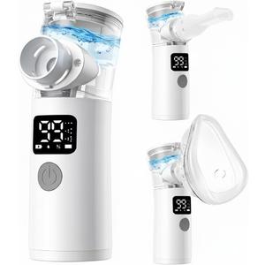 Portable Nebulizer For Adults and Kids, Rechargeable Nebulizer With 3 Modes & Self-Cleaning for Travel And Household Use