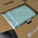 Skincare Fridge - 4L Makeup Fridge for Refrigerating Makeup, Skincare and Food, Mini Fridge for Bedroom, Office and Car, Cooler and Warmer, Beverage Cooler, Green