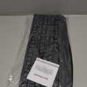 Wireless Keyboard, 2.4G Full-Sized Ergonomic Wireless Computer Keyboard with Wrist Rest for Windows, Mac OS Laptop/PC/Desktop/Notebook(Black)