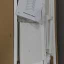 TVU 5-Tier Wooden Bookshelf, 65 Inch Tall Bookshelf with Storage, Floor Standing Modern Style Display Bookcase for Living Room, Office, Study Room, Entryway, White