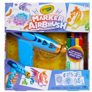 Crayola Marker Airbrush Drawing and Coloring Kit