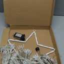 Christmas Decorations Star String Lights, 320 LEDs Outdoor Waterfall Tree Lights with 13" Topper Star, Plug in Waterproof Hanging Fairy Lights for Xmas New Year Holiday Party Yard Decor (Iron Star-Red & Green)